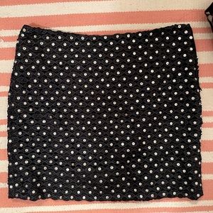 STUNNING DVF rhinestone skirt